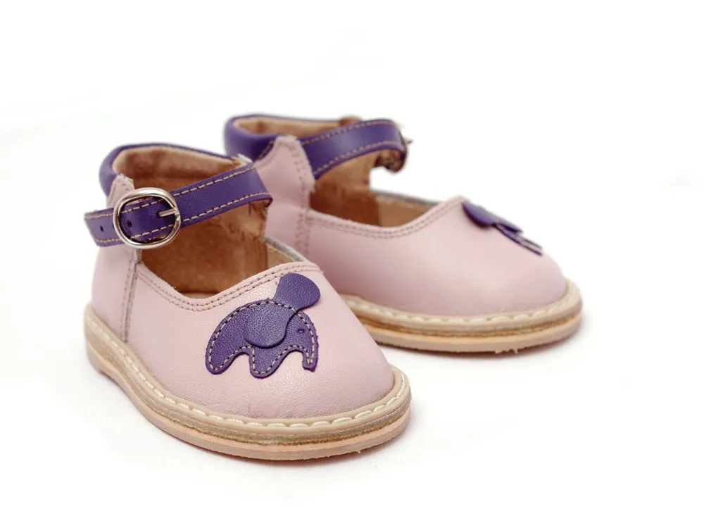 First steps sandals, lilac