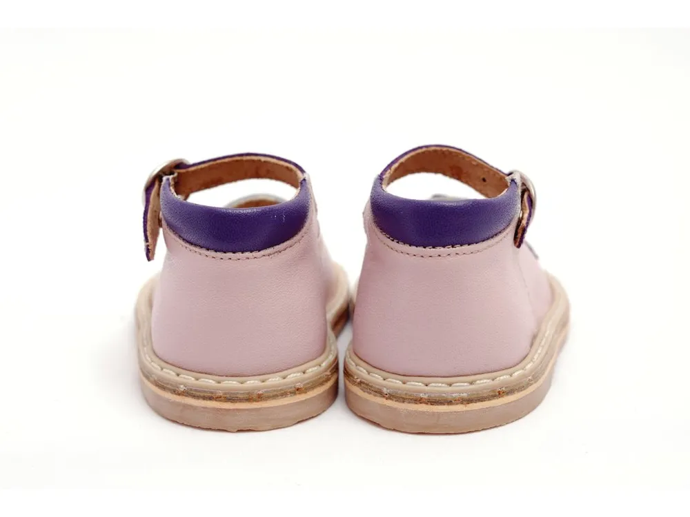 First steps sandals, lilac — photo 3