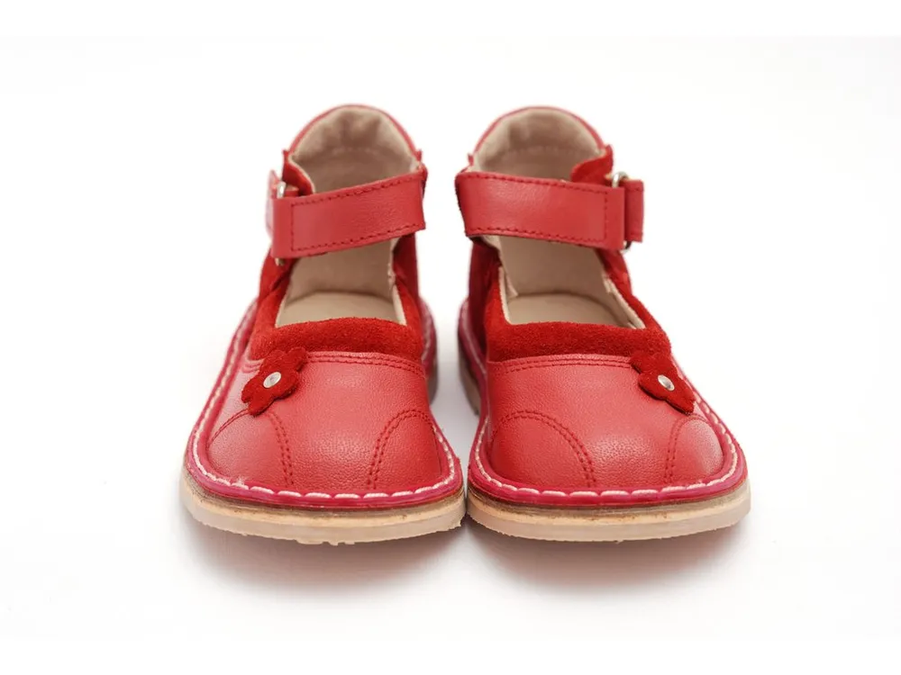 Sandals, red — photo 3