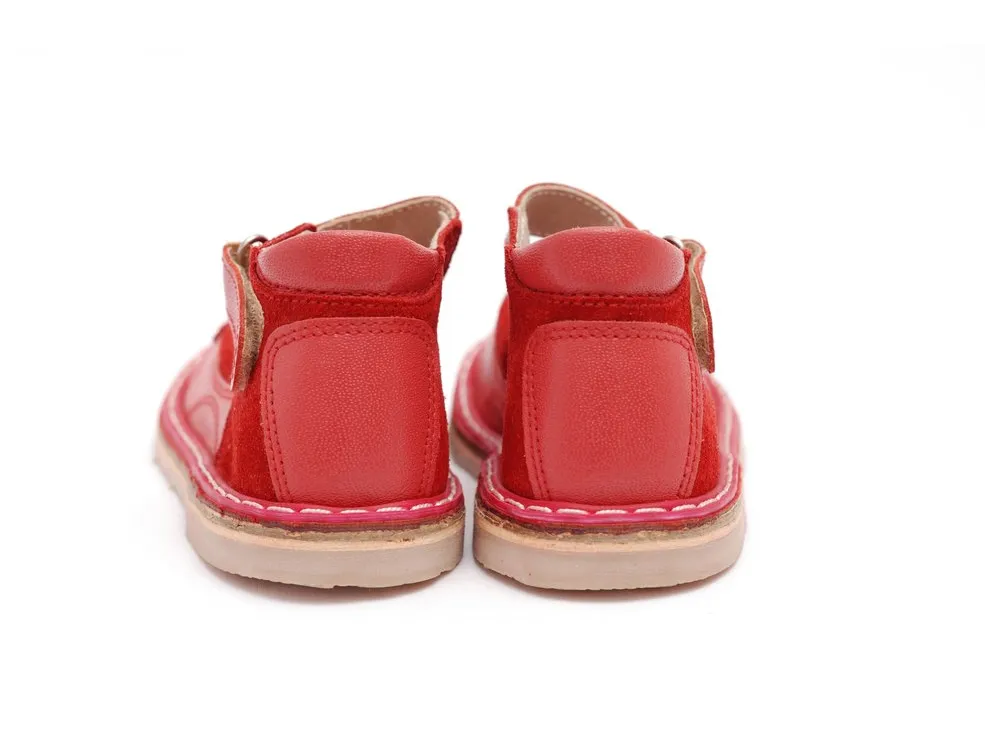 Sandals, red — photo 4