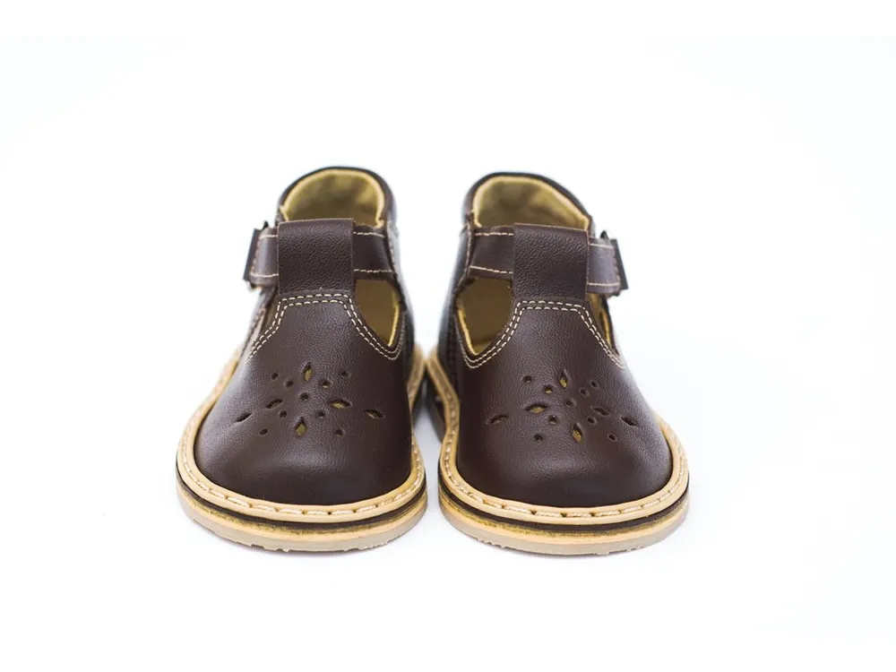 Sandals, dark chocolate — photo 3