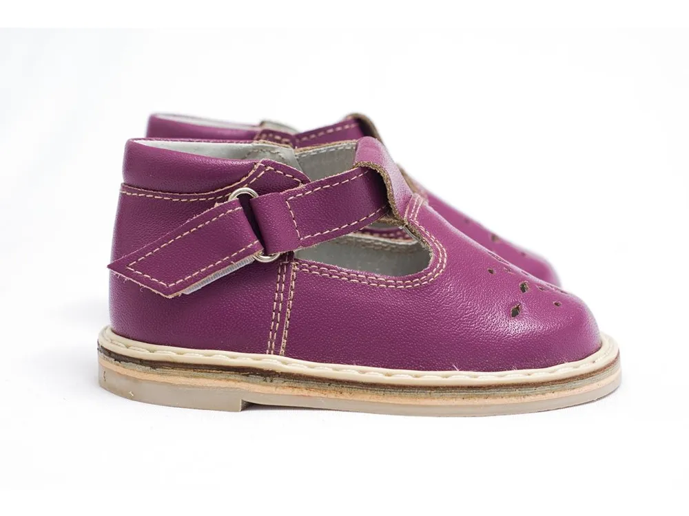 Sandals, fuchsia — photo 2